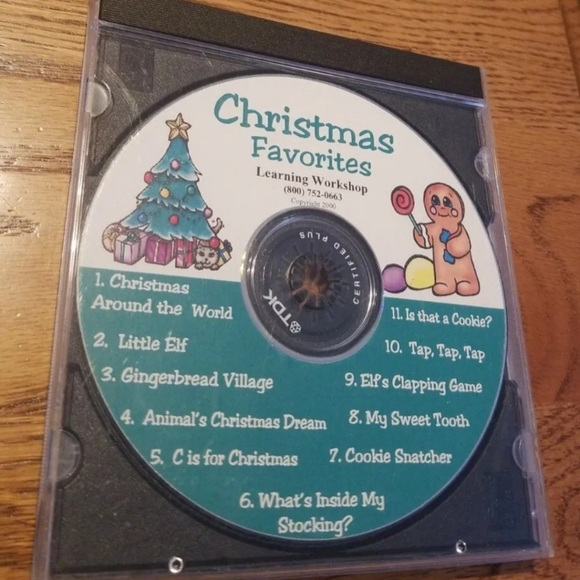 Children's Christmas Favorites Teacher Student Classroom CD by Learning Workshop - Picture 1 of 4
